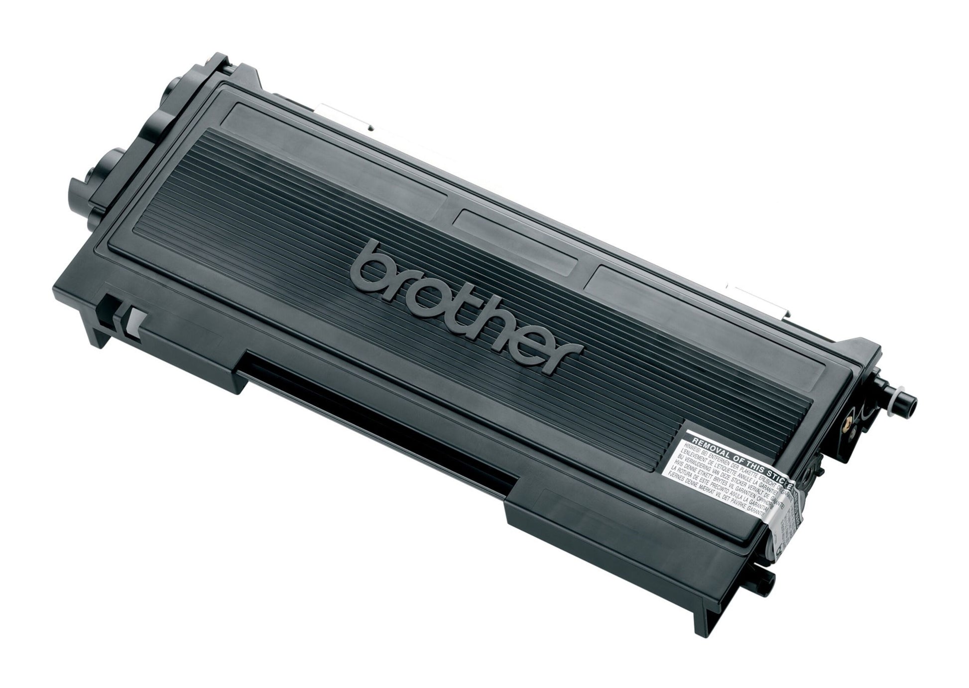 Brother Toner TN-2000 sort tonerpatron med Brother-logo på toppen og riflet overflade.