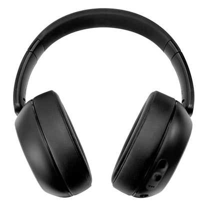 MIXX StreamQ Surround TV trådløse hovedtelefoner, sorte over-ear puder, bred hovedbøjle, 3D surroundlyd.