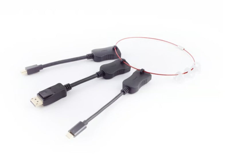 HDMI adaptersæt 3-i-1 (DP / Mini DP / USB-C til HDMI)