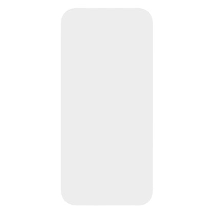 Skærmbeskyttelse til iPhone Air, rektangulær form med afrundede hjørner og lys grå farve.