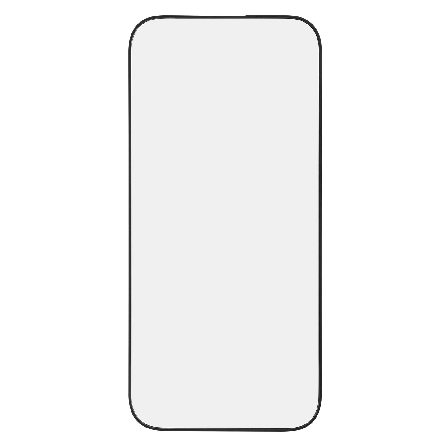IPhone Air smartphone med afrundede hjørner, lysgrå skærm, til Elite Extreme Ekstra Holdbart 9H skærmbeskyttelse.