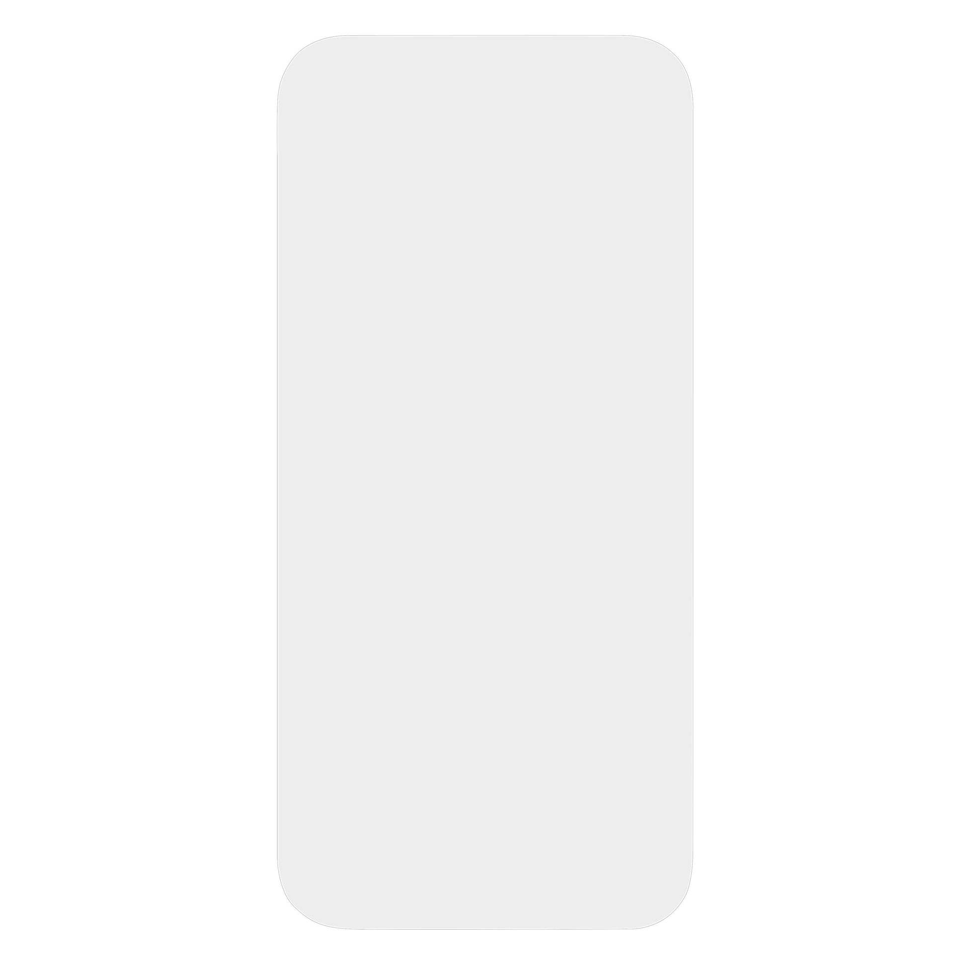 Linocell Elite Extreme skærmbeskyttelse til iPhone 17 Pro Max klar hærdet glas med runde hjørner passer til hele skærmen.