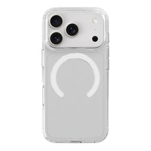 Mobilcover til iPhone 17 Pro, gennemsigtigt med magnetisk ring, MagSafe-kompatibel, perfekt pasform.