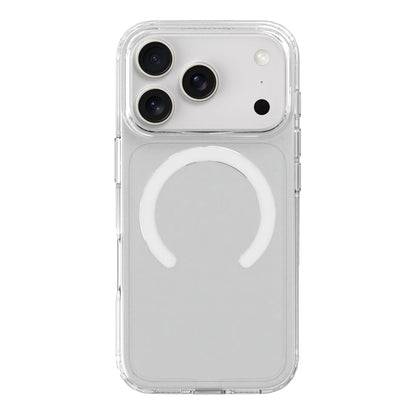 Mobilcover til iPhone 17 Pro, gennemsigtigt med magnetisk ring, MagSafe-kompatibel, perfekt pasform.