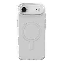 Agood company biobaseret gennemsigtigt MagSafe-cover til iPhone 17 Air med enkelt bagkamera og flash.