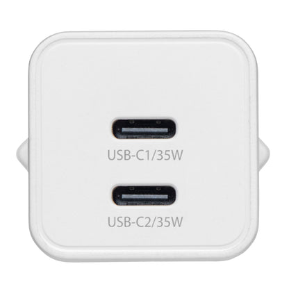 GaN hurtigoplader 35W PD med til USB-C port.