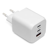Linocell Premium GaN multilader 65 W PD - Hvid