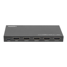 Luxorparts Aktiv HDMI-splitter 4K 1x4, mørkegrå, 1 HDMI indgang, 4 udgange, DC/5V port, understøtter 4K60Hz 4:4:4.