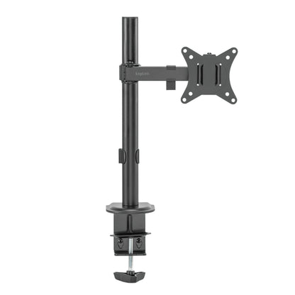 LogiLink sort skærmholder til 17-32" skærm, VESA-kompatibel, kabelhåndtering, synligt LogiLink-logo på armen.