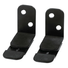 Hama Fleksibelt vægbeslag til soundbar, 2 slags L-formede beslag med polstrede puder og to monteringshuller.