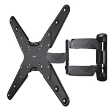 Hama Fullmotion Slim 3-ledet sort vægbeslag til TV 32-65", justerbar arm, VESA kompatibel.