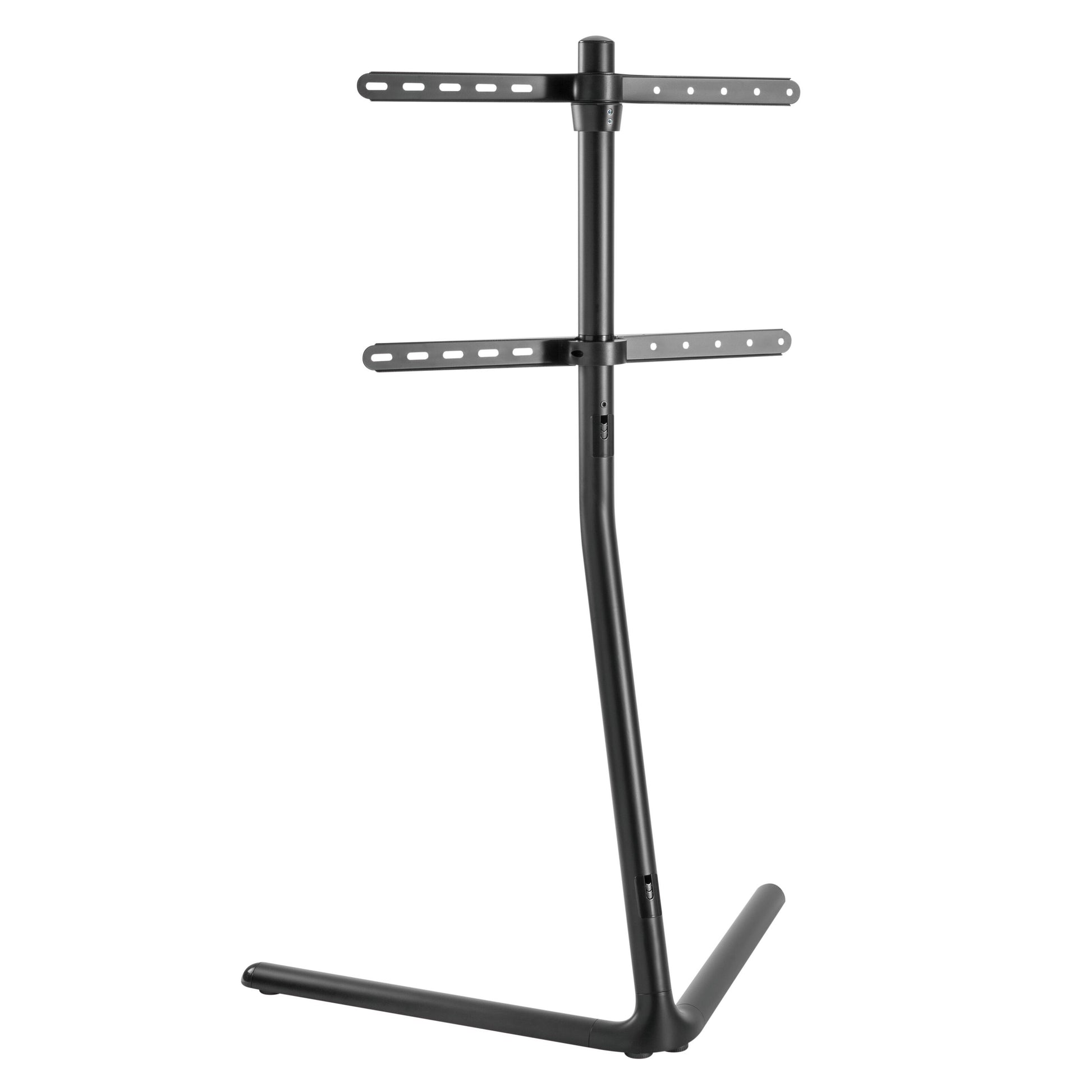 V-base gulvstativ til TV 49-70" sort, fritstående med V-formet base og VESA-kompatibelt beslag.