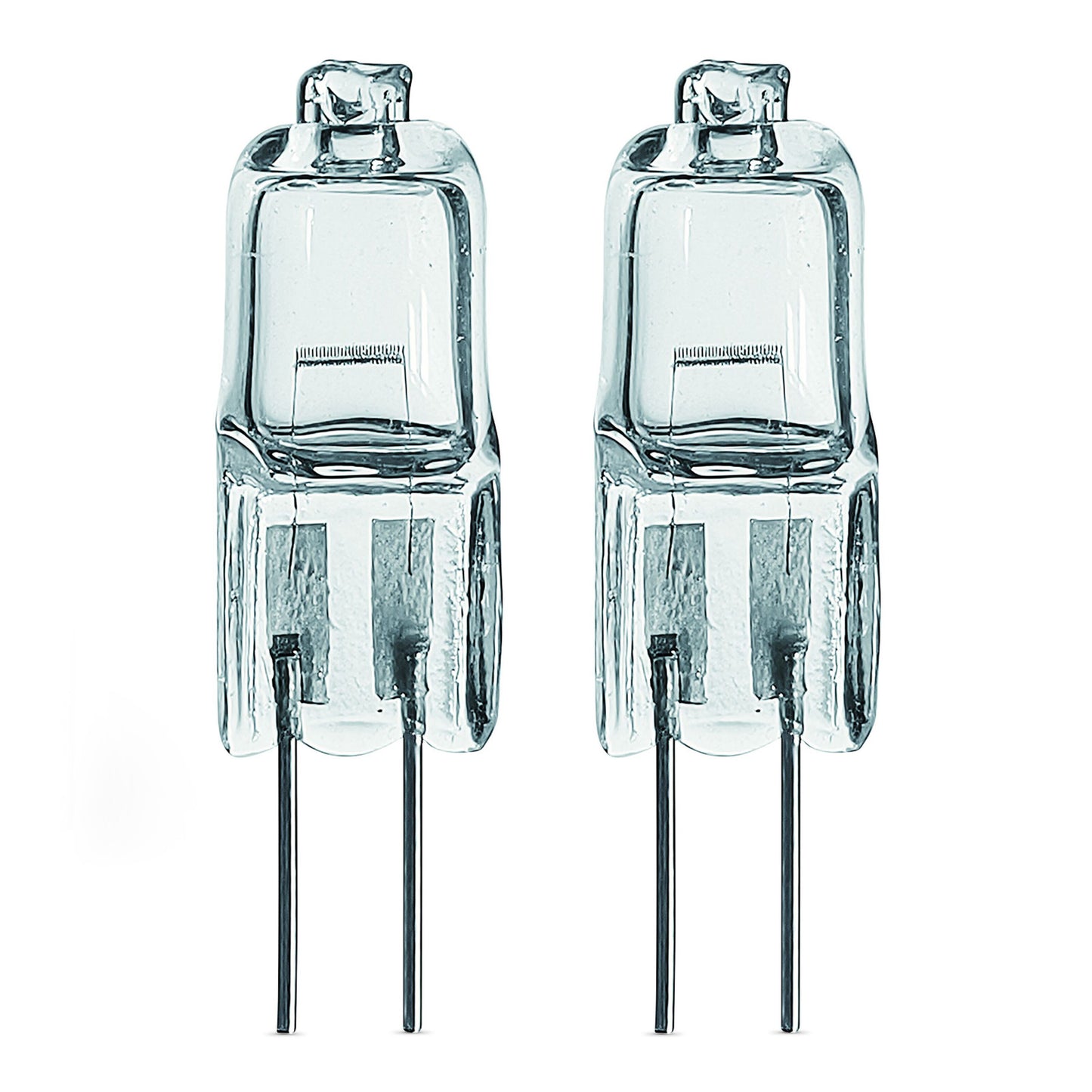 Osram Halostar ovnlampe G4 20W halogenpærer 2-pak med tynde metalben egnet til ovnbelysning.