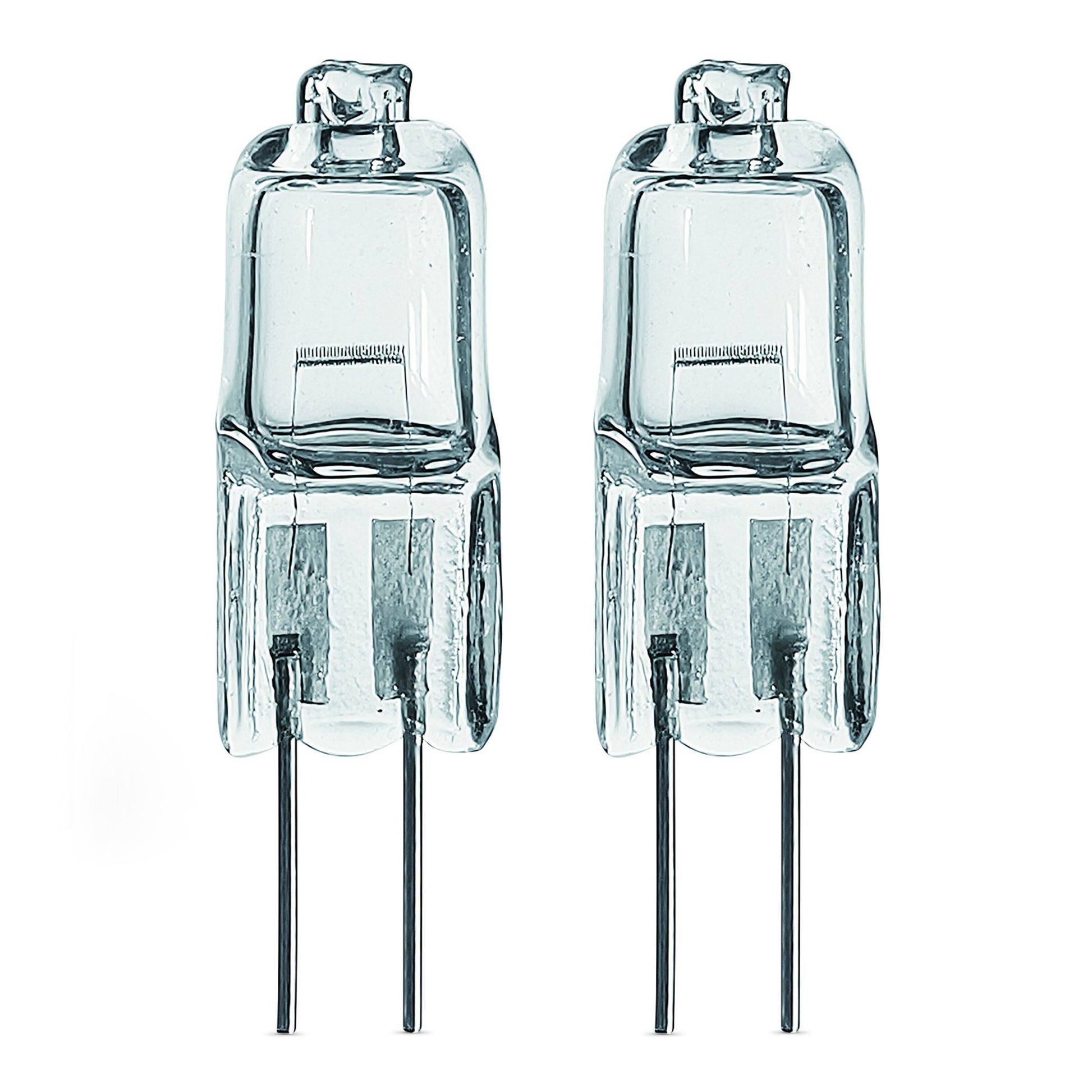 Osram Halostar ovnlampe G4 20W halogenpærer 2-pak med tynde metalben egnet til ovnbelysning.