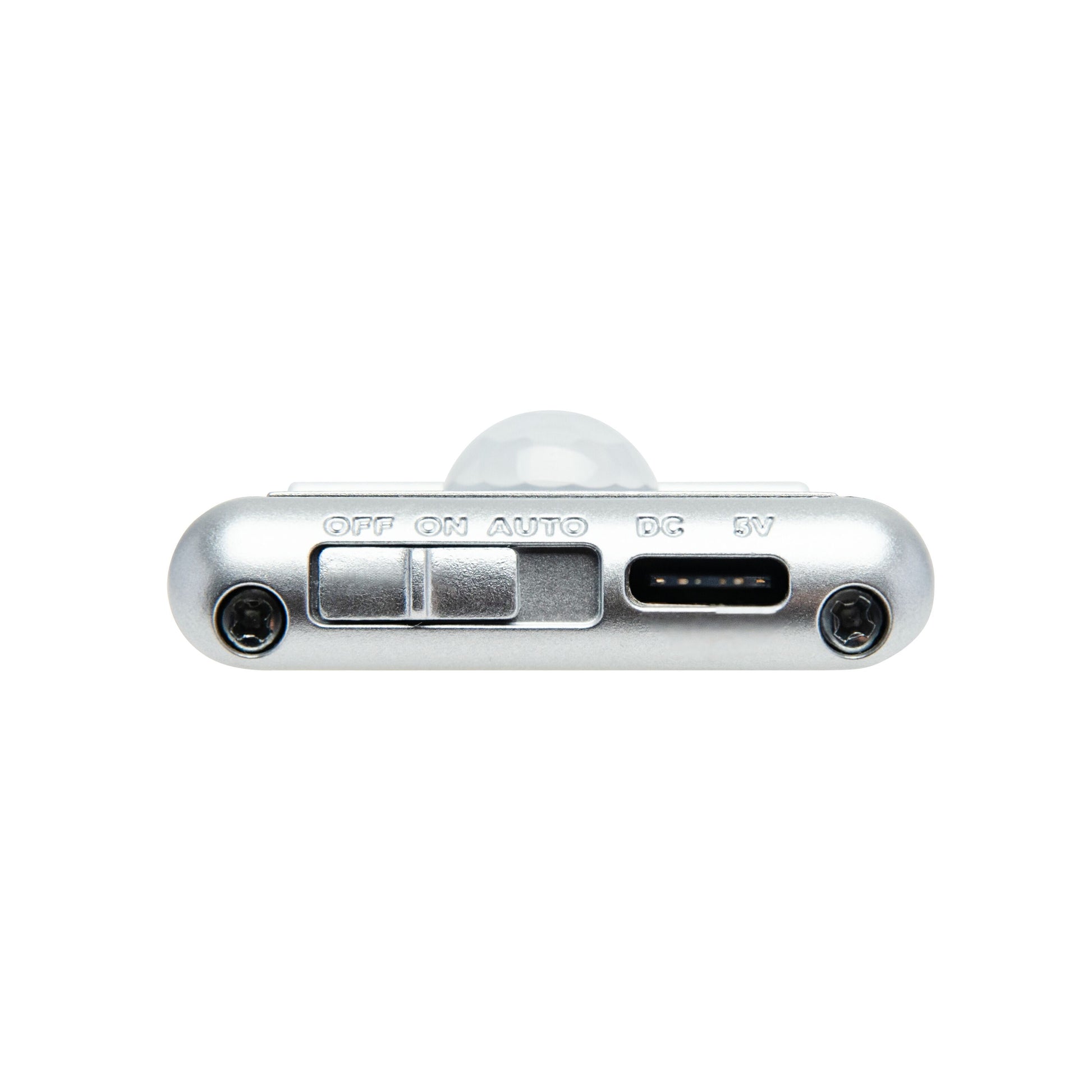 Genopladelig magnetisk LED-lysramme 40 cm, OFF/ON/AUTO kontakt, DC 5V USB-C port, til skruer.