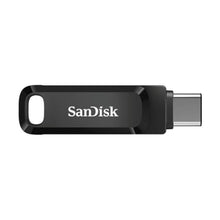 Sort SanDisk Ultra Dual Drive Go USB-nøgle, USB-C, 32 GB.
