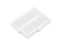 Koblingsdæk 170 forbindelser, 3-pak, hvid, rektangulær breadboard med gitterhuller til prototyping uden lodning.