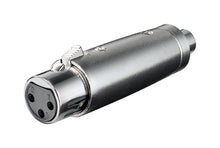 Adapter XLR-hun til RCA-hun til sammenkobling af udstyr med XLR hun og RCA hun porte.