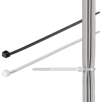 Luxorparts Bundbånd 100x2,5 mm 100-pakning - Transparent