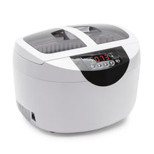 Rubicson ultralydsrenser 165 W 2,5 L med transparent låg, digitalt display og kontrolknapper til smykker.