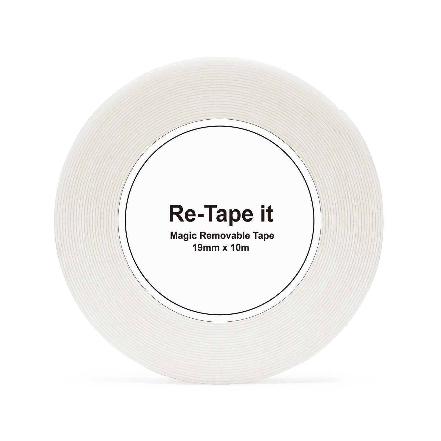 Luxorparts Genindspil det dobbeltsidet tape 10 m rulle.