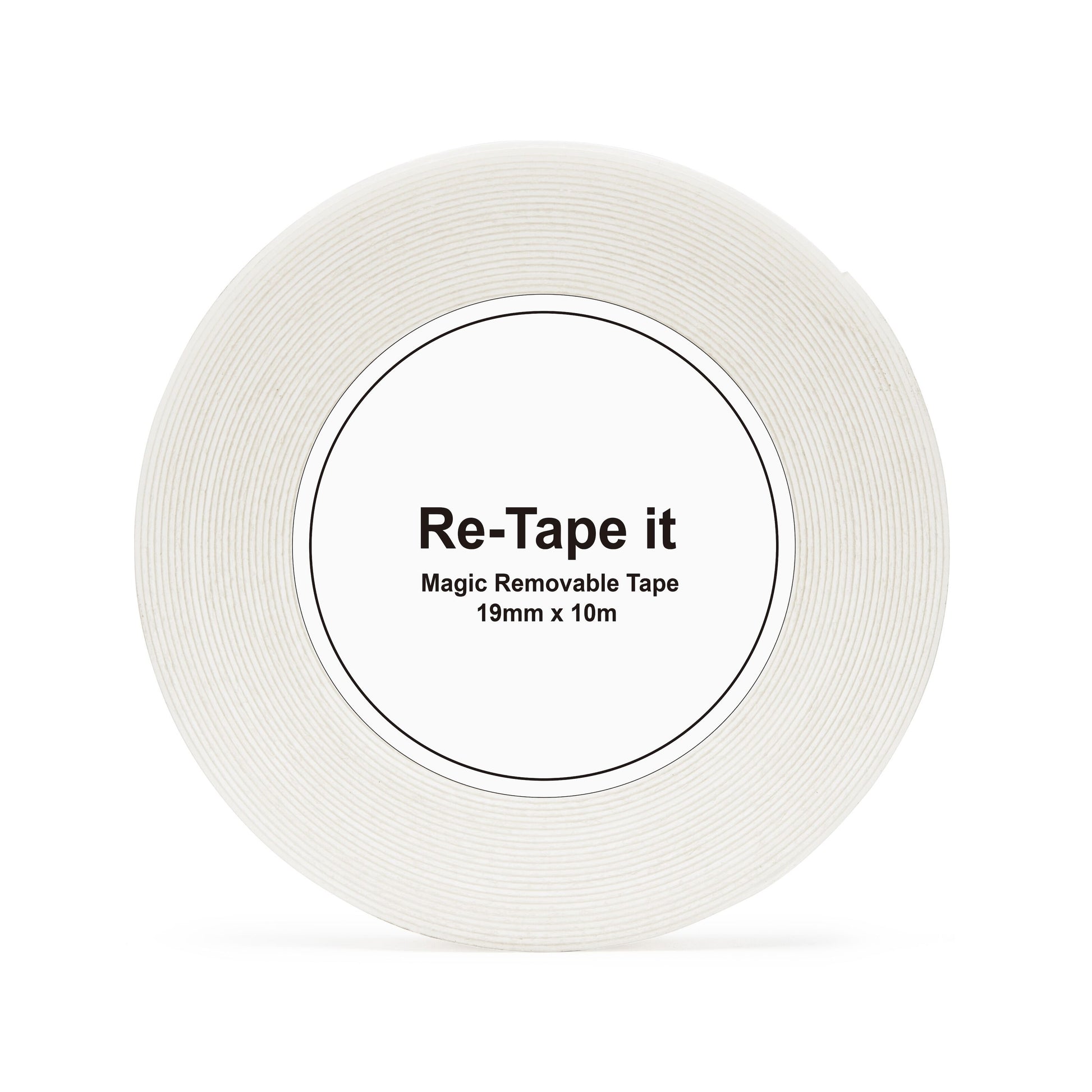 Luxorparts Genindspil det dobbeltsidet tape 10 m rulle.