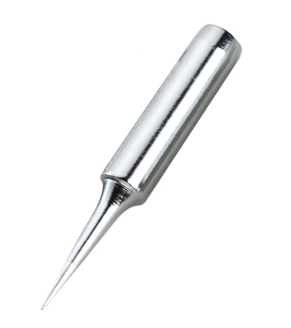 Loddespidser til 40570, 40745, 40746 0,5 mm cylindriske spidser i metal med blank finish og tyndt præcist spidspunkt.