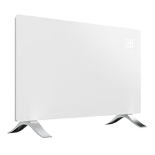 Cleverio Smart Radiator 2000W hvid med digitalt display 28 og metalben.