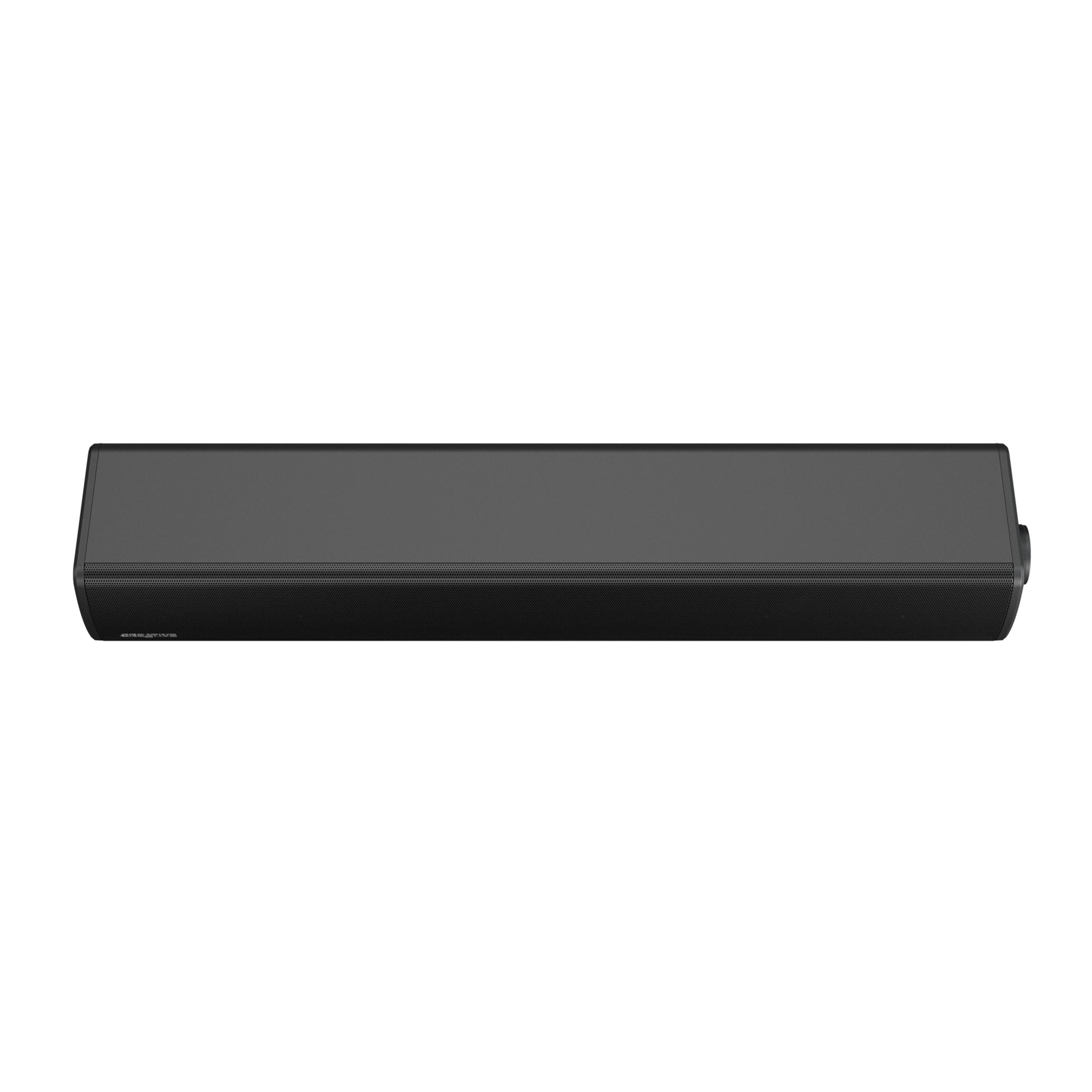 Creative Sound Blaster GS5 sort rektangulær soundbar med Bluetooth 5.3 set oppefra.