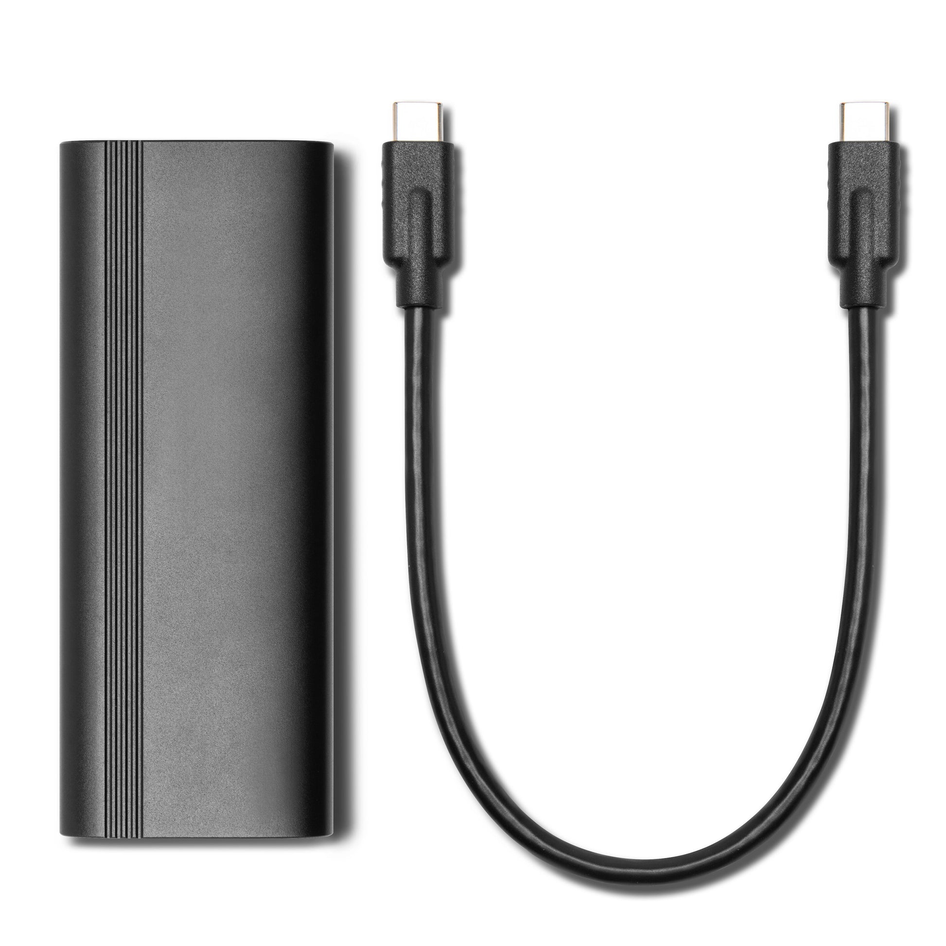 M.2 NVME harddiskkabinet sorteret med kort USB-C til USB-C kabel, understøtter USB 3.2 Gen 2, ekstern lagring.