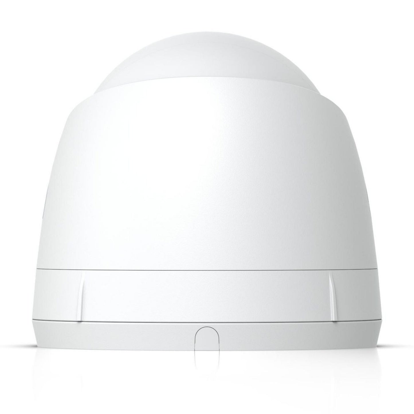 Ubiquiti UniFi Protect G5 Turret Ultra POE overvågningskamera hvid, front, IP66, rundt design.