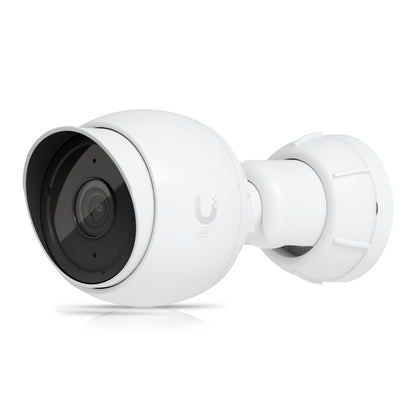Ubiquiti UniFi Protect G5 POE overvågningskamera hvid, cylinderformet, vidvinkelobjektiv, 2K opløsning, justerbar base.