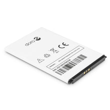 Doro Original batteri til Doro 1355/1378/138X, hvid med sorte kanter, guld-kontakter, teknisk info påtrykt.