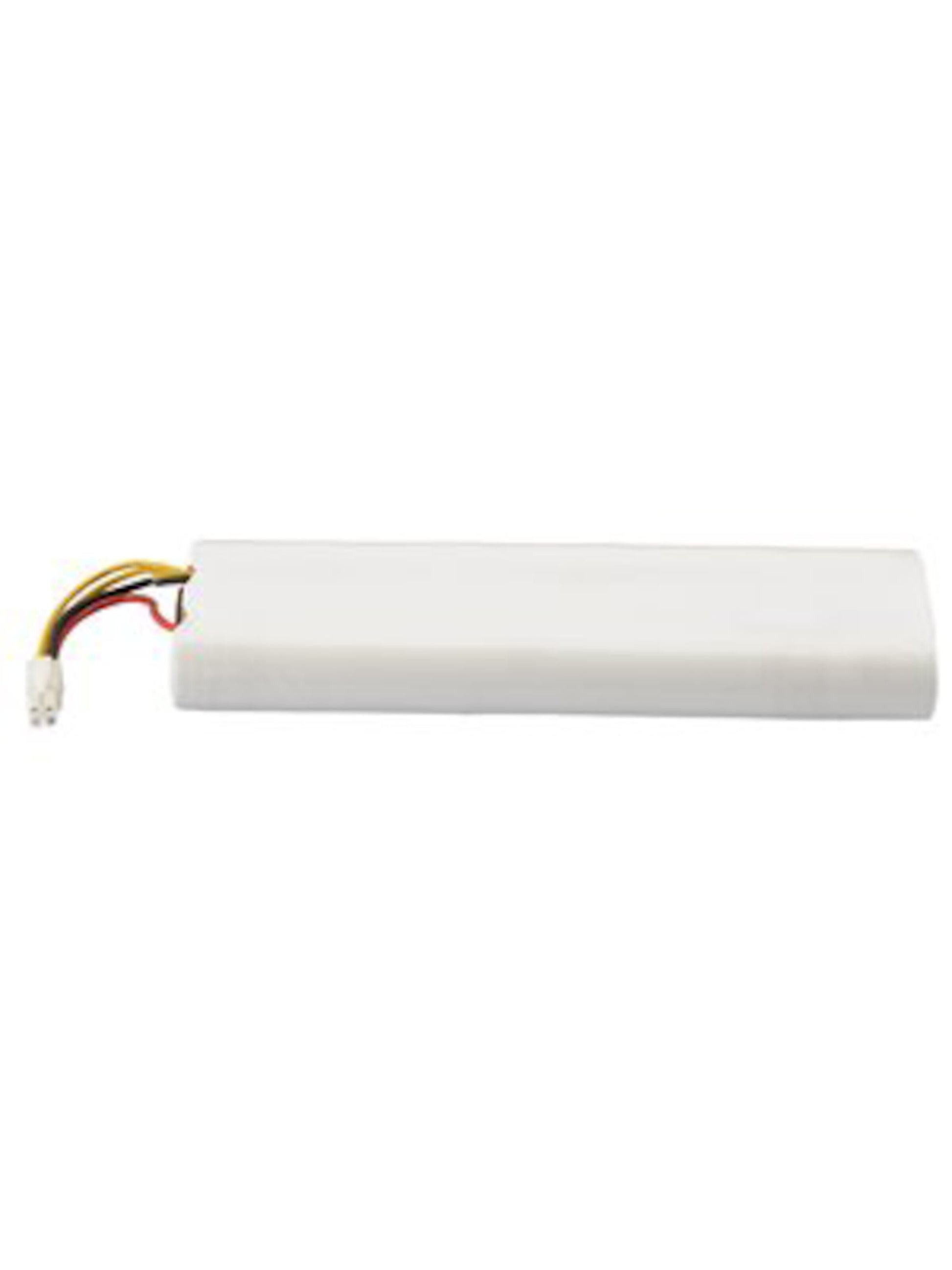 Hvid NiMH 18V batteripakke med sort, rød og gul stik til Husqvarna 210AC, 220AC, 230ACX robotplæneklippere.