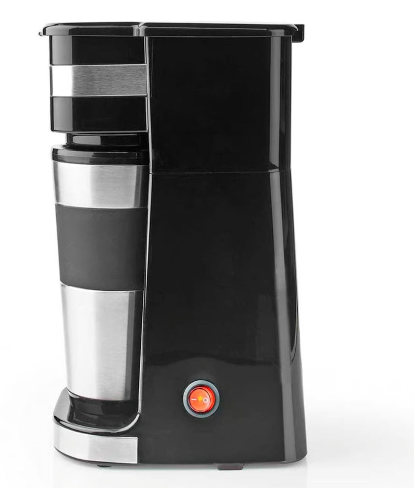 Butler Single-Serve Kaffemaskine 0.4L Isoleret Rejsekrus, Automatisk Slukning