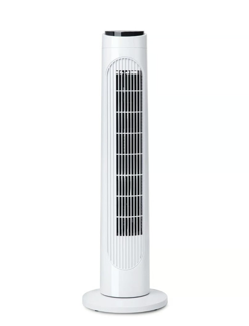 Tårnventilator med fjernbetjening og timer