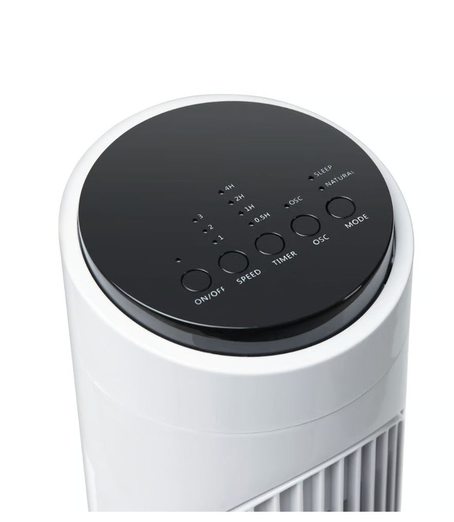 Tårnventilator med fjernbetjening og timer