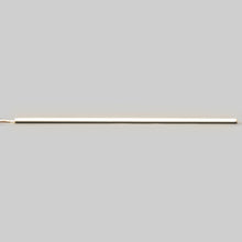LED-stribe med strømledning i venstre side, kompatibel med Aluminiumprofil hjørnemontering til LED-strips.
