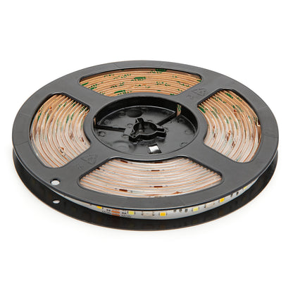Cleverio Smart LED-strips med wifi 5 m, sorte spole, synlige LED-chips.