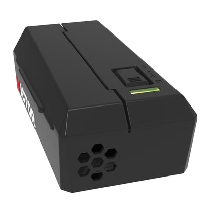 Victor Elektrisk musefælde V2 2025 sort rektangulær med sekskantede ventilationshuller, USB-port, grøn indikator, ASTOR-logo.