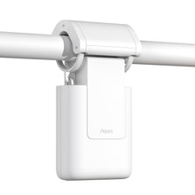 Aqara Curtain Driver E1 gardinstangskontrol til gardinstang, monteret, Zigbee 3.0, hvid, kompakt med glatte kanter.