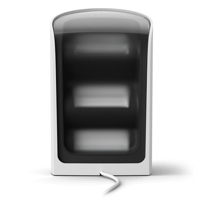 Philips Hue Spil Wall Washer Vægbelysning hvid, rektangulær smart lampe med gennemsigtig front.