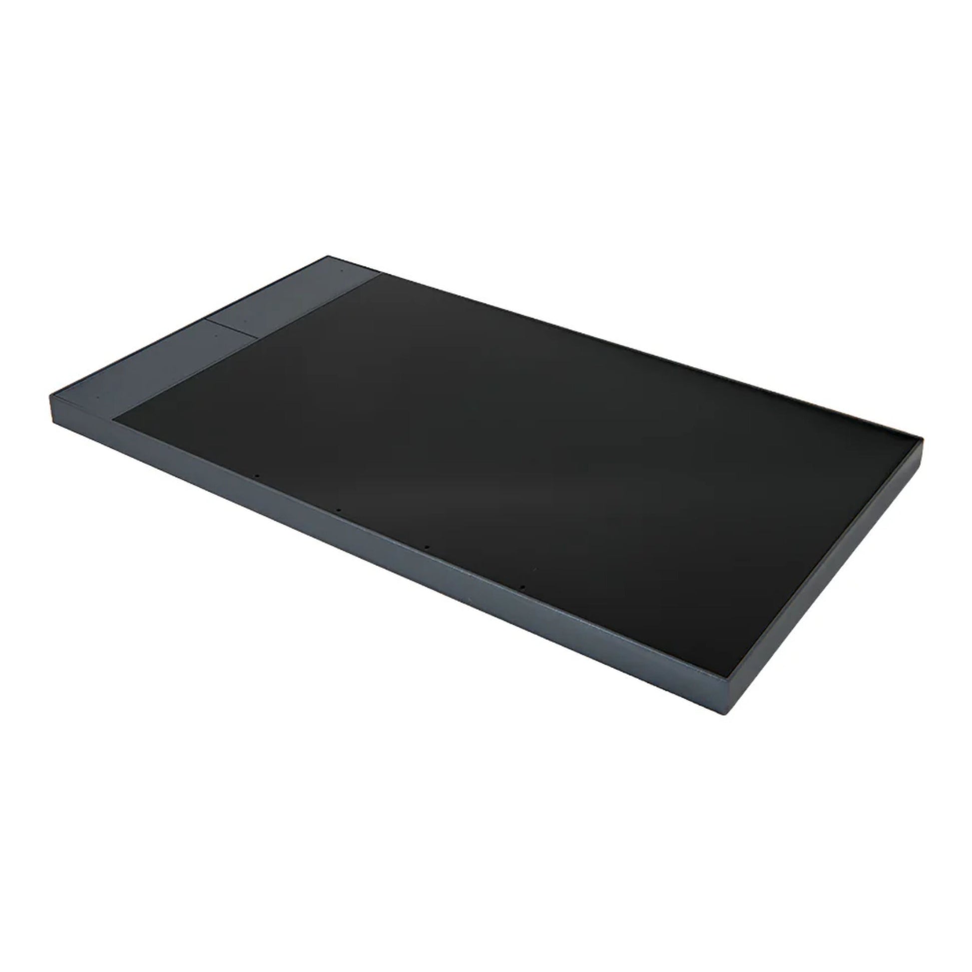 Shelly Wall Display XL smart kontrolpanel, rektangulært med hævede kanter, grå.