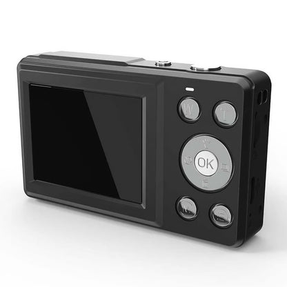 Digitalt kompaktkamera med 4K-video, 48 MP og dobbelte skærme