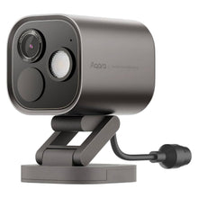 Aqara Camera Hub G5 Pro PoE grå overvågningskamera med smart home-hub, cylindrisk design og natfunktion.