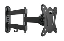 Luxorparts 3-ledet vægbeslag til skærm 13-27", justerbar ledarm, VESA-kompatibel.