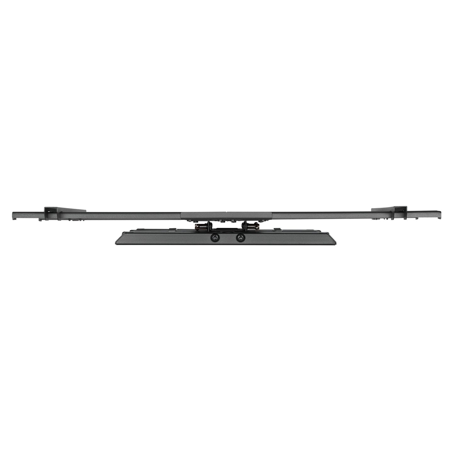 Luxorparts Fuldmotions vægbeslag til TV 43-90", slankt sideprofil, central VESA-kompatibel stander.