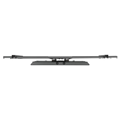 Luxorparts Fuldmotions vægbeslag til TV 43-90", slankt sideprofil, central VESA-kompatibel stander.