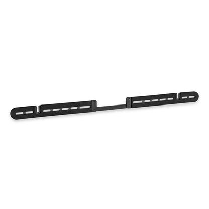 Nedis Soundbar-beslag til Sonos, sort metal, flere aflange huller og afrundede ender, justerbar montering.