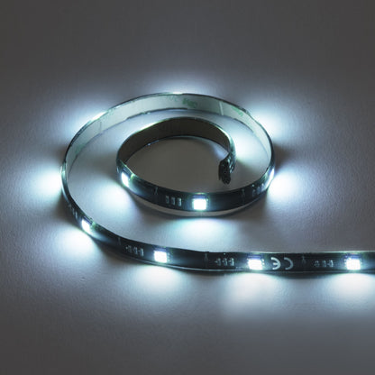 LED-strips til TV RGB 3-pakke med jævnt fordelte dioder på fleksibelt bånd til baggrundsbelysning.